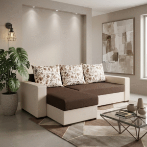 Coltar extensibil Rileft maro pıele capucıno ®️