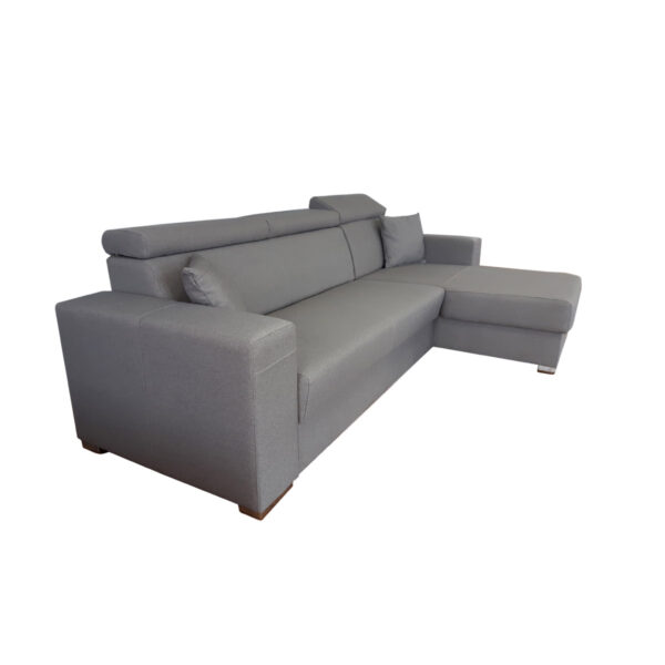 Coltar extensibil Symbol Gri Textil