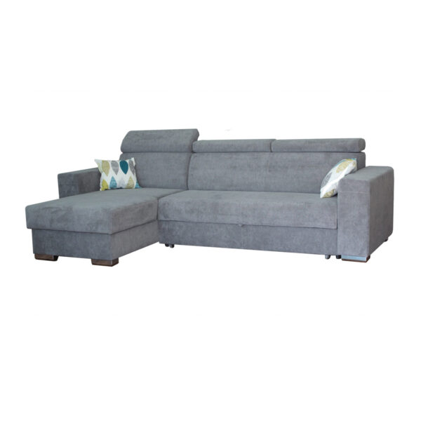 Coltar extensibil Matrix Gri Textil