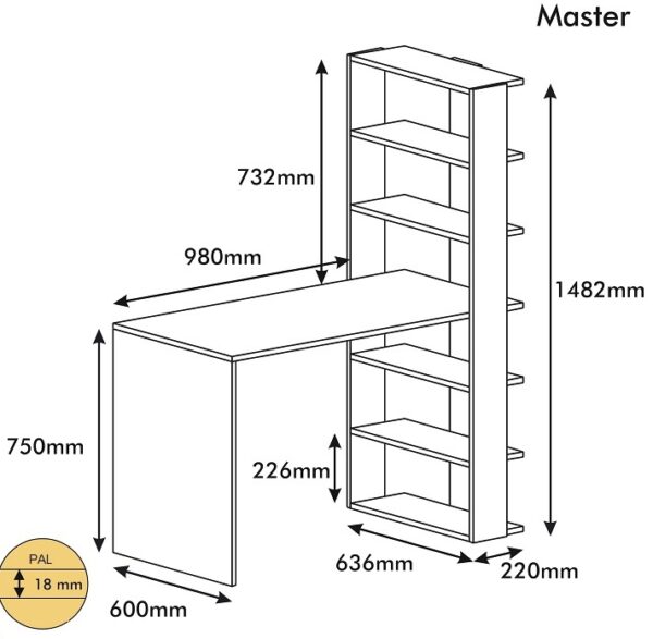 Masa pc master alb nuc dim