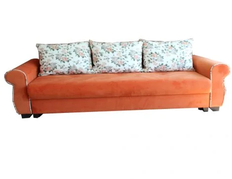 canapele extensibile de doua pers orange