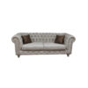 CHESTERFIELD Canapea , 3 locuri bej