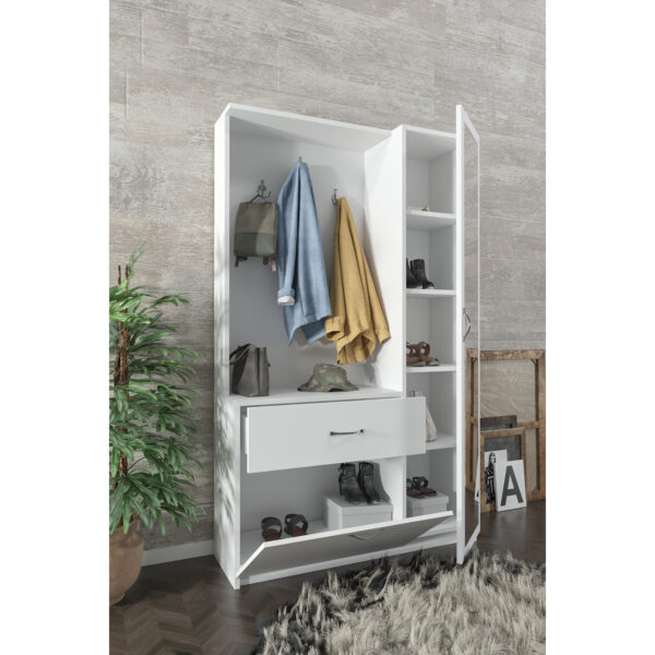 Cuier Reina cu oglinda 1800x1000x340 mm