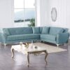 Coltar extensibil duru,blue