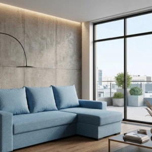 Coltar extensibil Rileft Sofa Blue