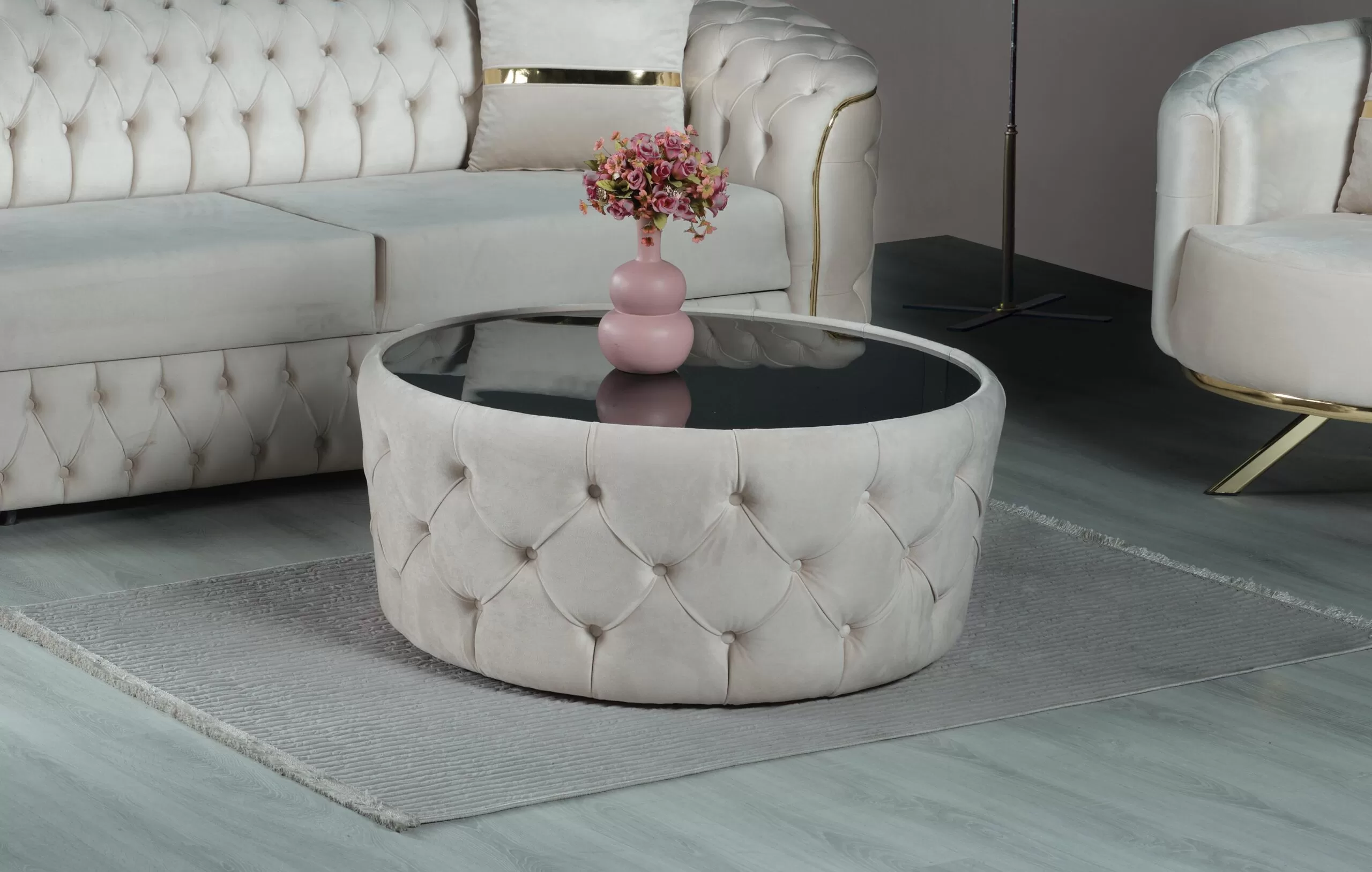 Masuta Tapitata Modela Zebrano Rotunda | Modela Concept