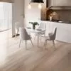 Set Masa Modella Vela alba  cu 4 scaune crem ®️