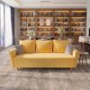 Canapea Modela Rapsody extensibila galben