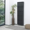 Metalux Pantofar cu 5 uşi negru