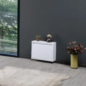 Metalux Pantofar cu o uşa alb