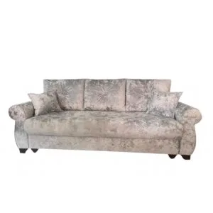 Canapea extensibila Modella Velura, Gri