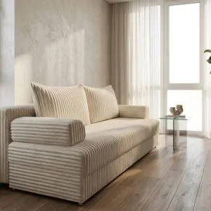 Canapea Extensibila Aris Crem