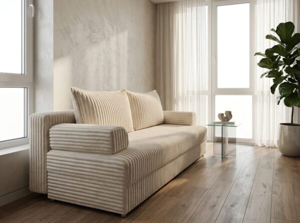 Canapea Extensibila Aris Crem