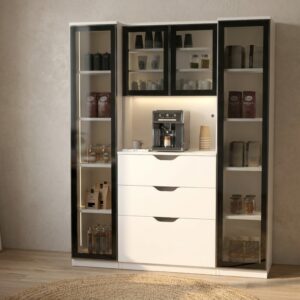 Dulap pentru bucatarie Barista alb