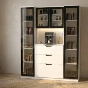 Dulap pentru bucatarie Barista alb